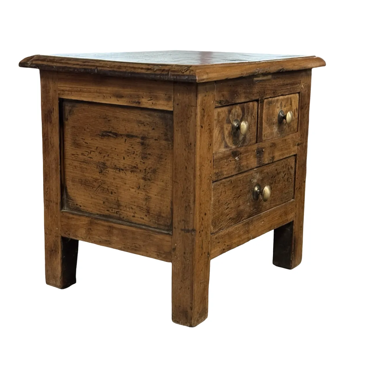 Bijzettafel naturel finish uniek