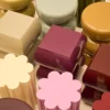 Bijzettafel Nino keramiek cognac