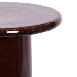 Bijzettafel Nino keramiek dark brown