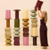 Bijzettafel Nino keramiek plum