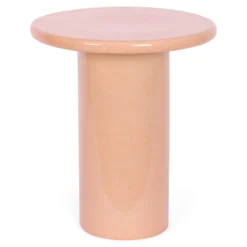 Bijzettafel Nino keramiek soft orange