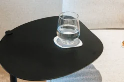Bijzettafel Orga 40x50 cm zwart
