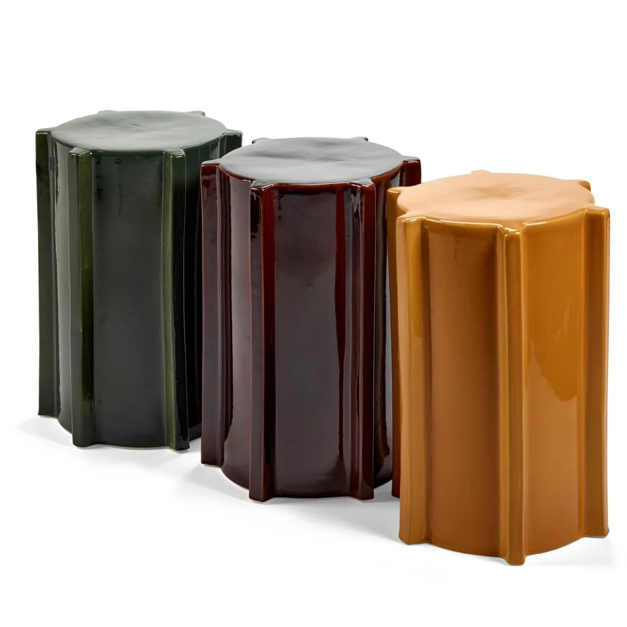 Bijzettafel Pawn 02 dark brown