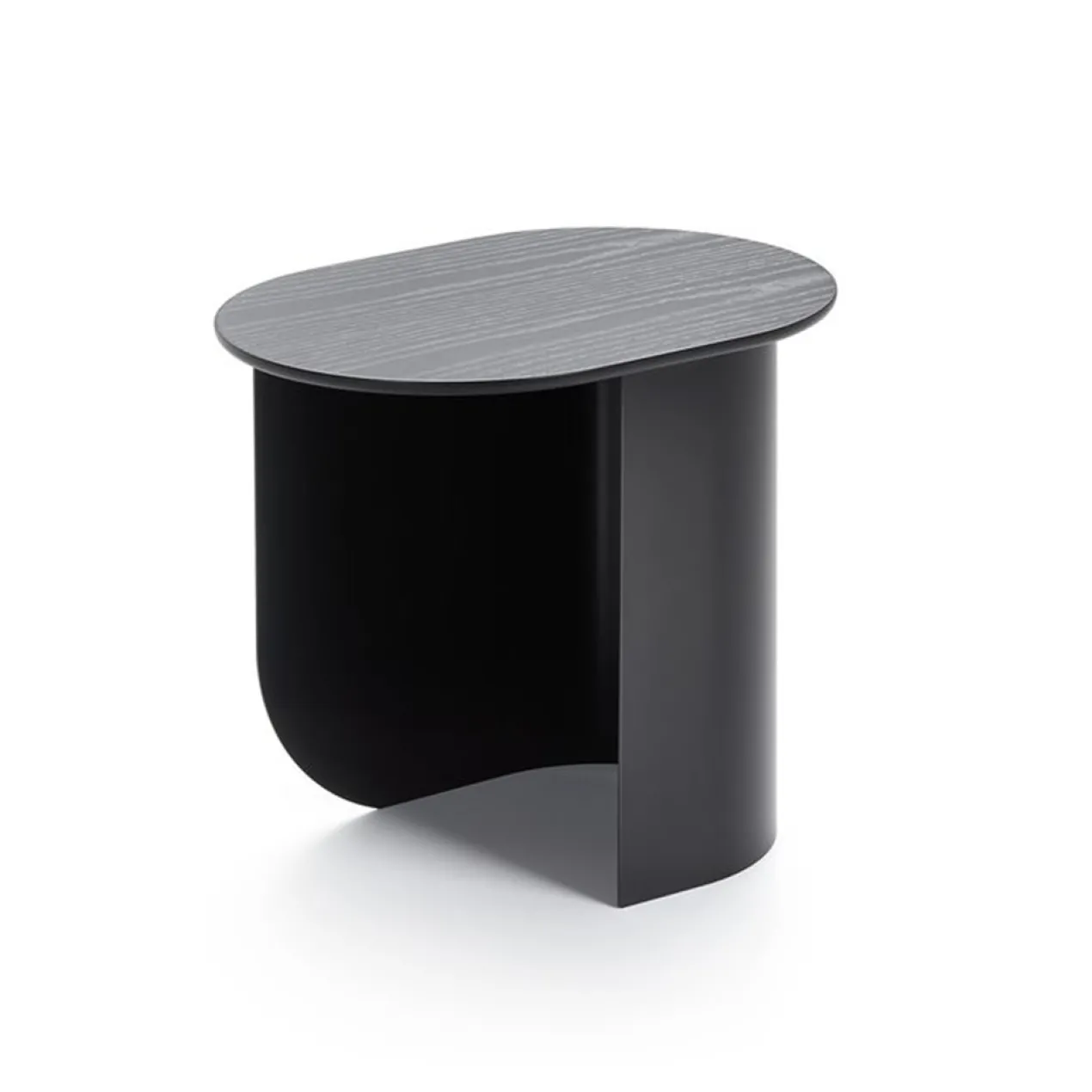Bijzettafel Plateau Zwart