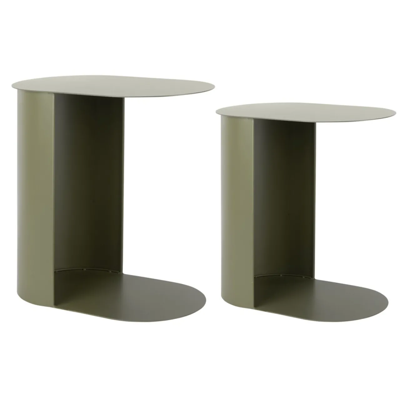 Bijzettafel Riqueza luxury green - set van 2
