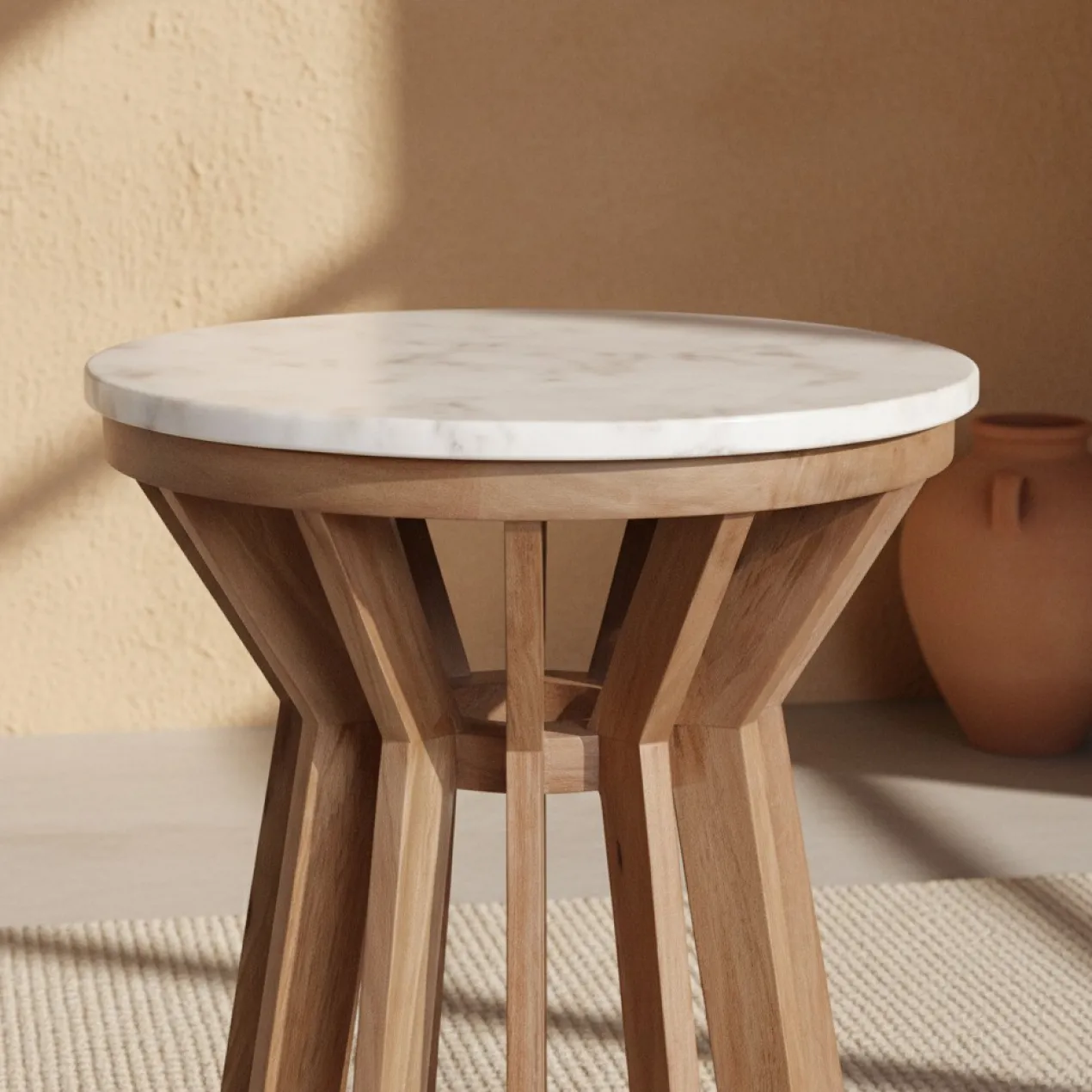Bijzettafel Sarawak Ø40 cm