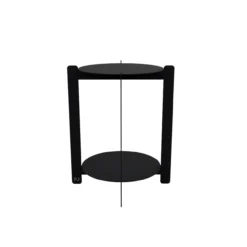 Bijzettafel Solis Zwart