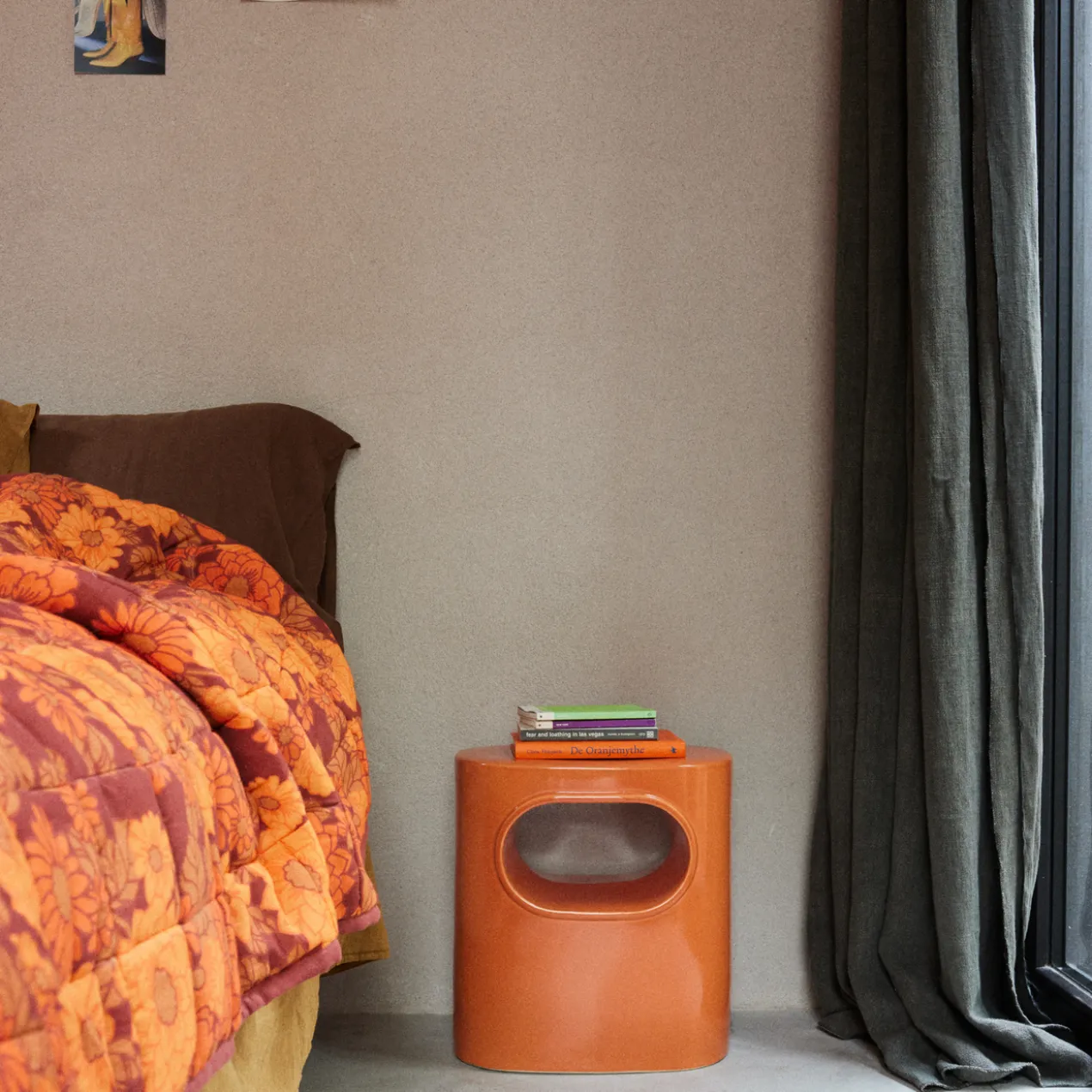 Bijzettafel Space orange