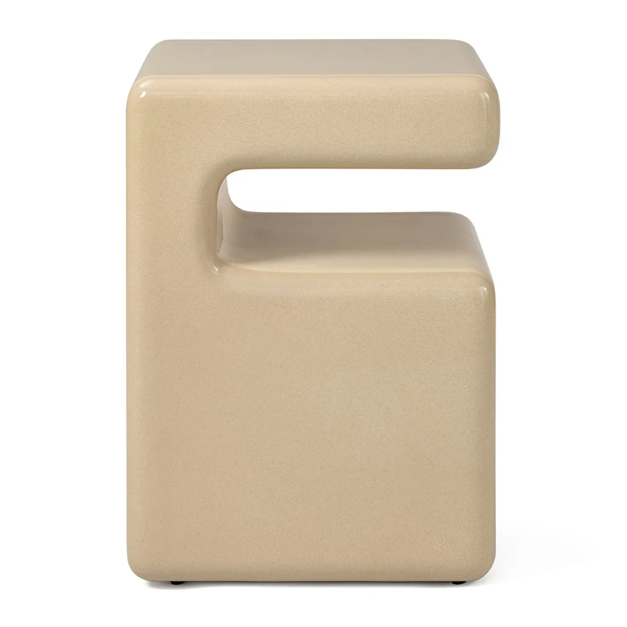 Bijzettafel Takamu Gloss frothy