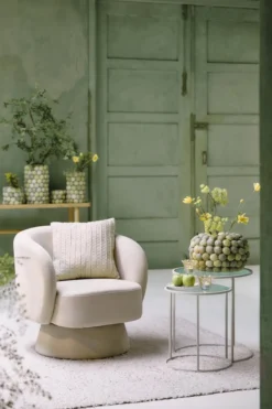 Bijzettafel Talca cream - set van 2