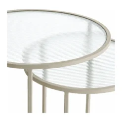 Bijzettafel Talca cream - set van 2
