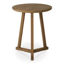 Bijzettafel Tripod teak