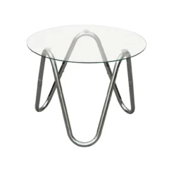 Bijzettafel Ventana chrome