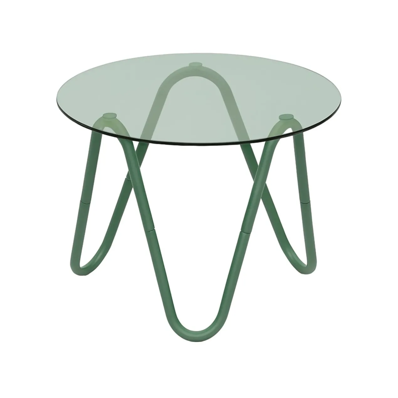 Bijzettafel Ventana jungle green
