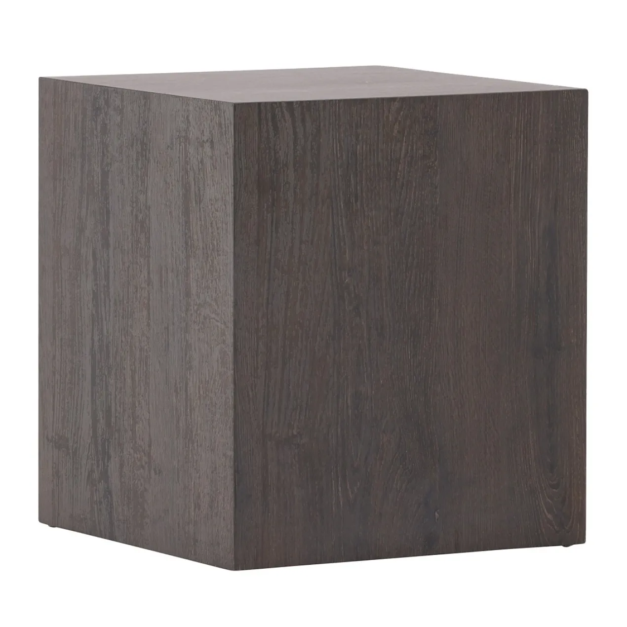 Bijzettafel Zayn 40x40 cm bruin