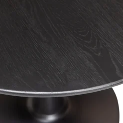 Bistro trompetvoet metaal matzwart 72xo60 cm