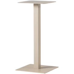 Bistro vierkante bartafel poot metaal dakargrau 105x50x50 cm