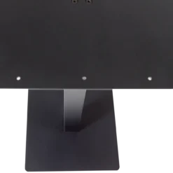 Bistro vierkante bartafel poot metaal zwart 105x50x50 cm