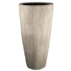 Bloempot Java big Ø47 x H100 cm stripe beige
