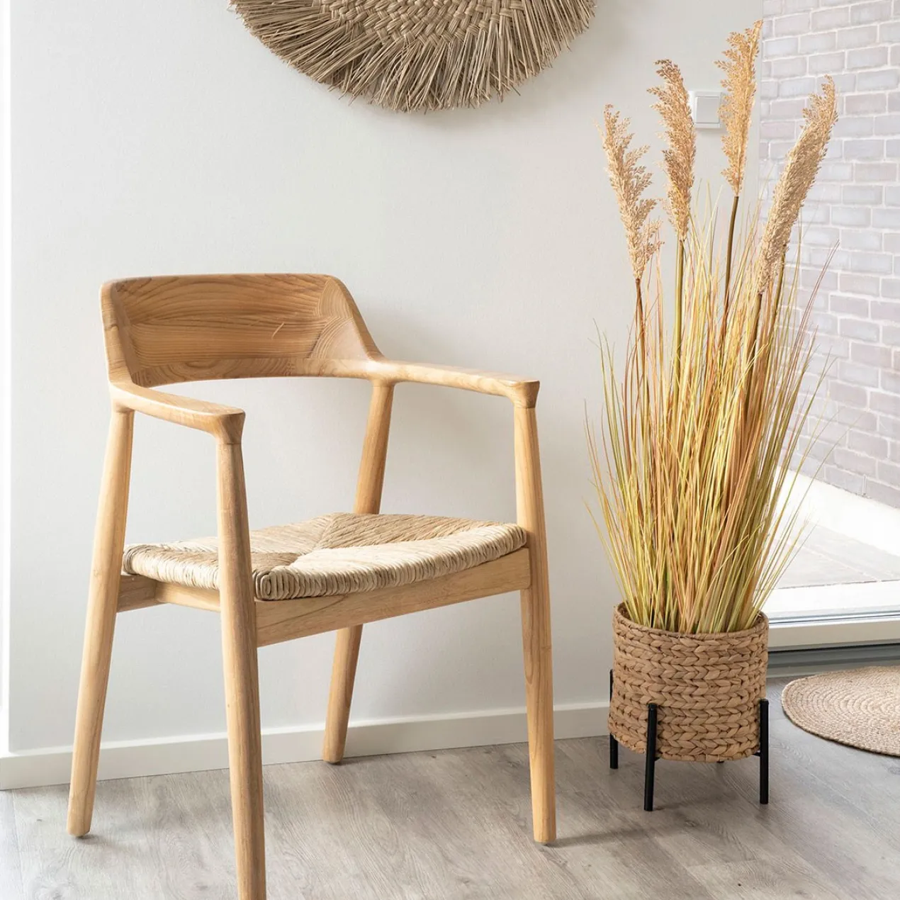 Bloempot Line Naturel