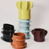Bloempot Molly S 02 aubergine