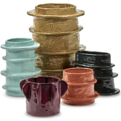 Bloempot Molly S 02 aubergine