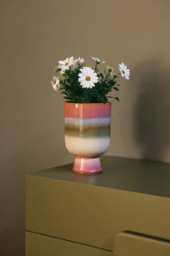 Bloempot Retro rosefield
