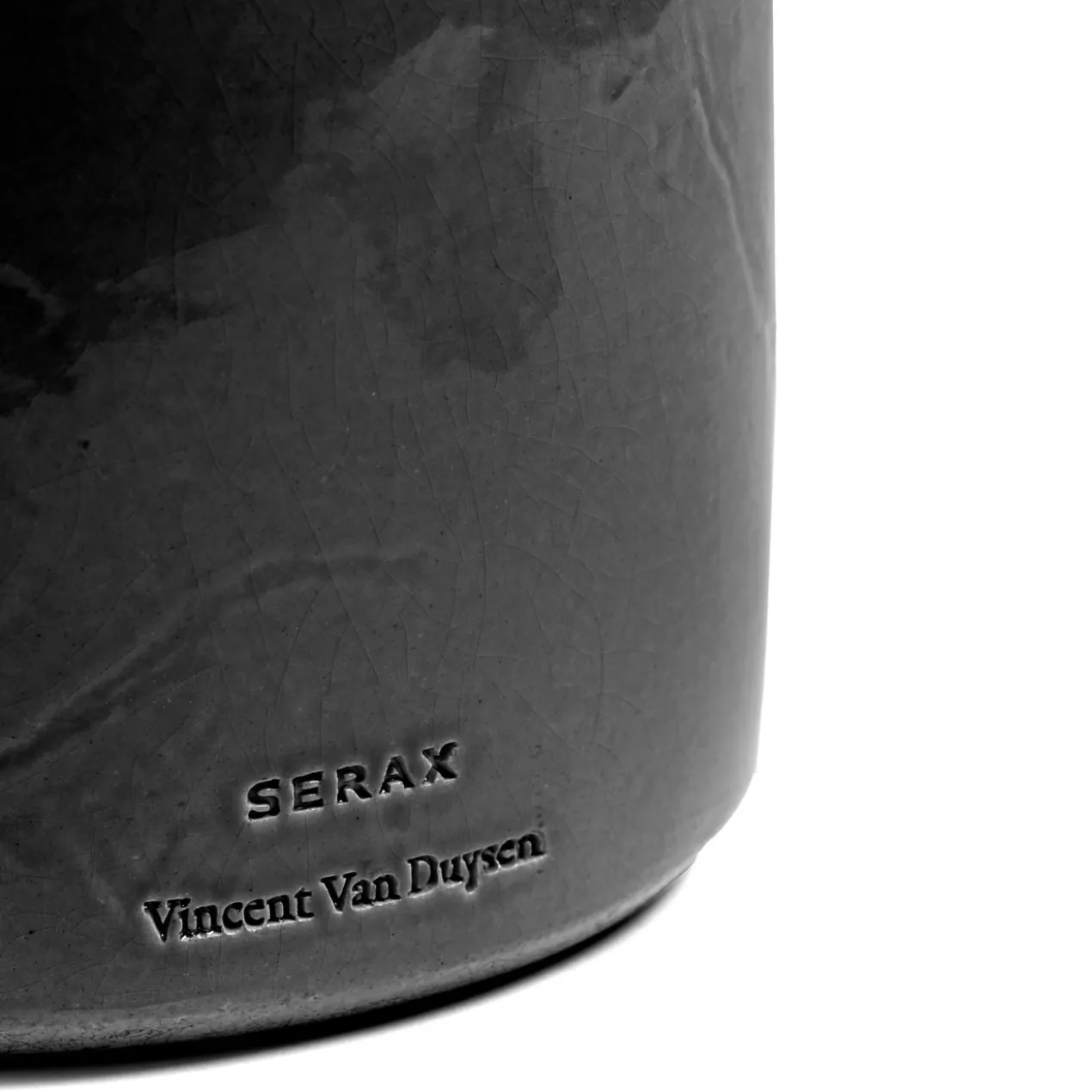 Bloempot Vaso 02 anthracite H19