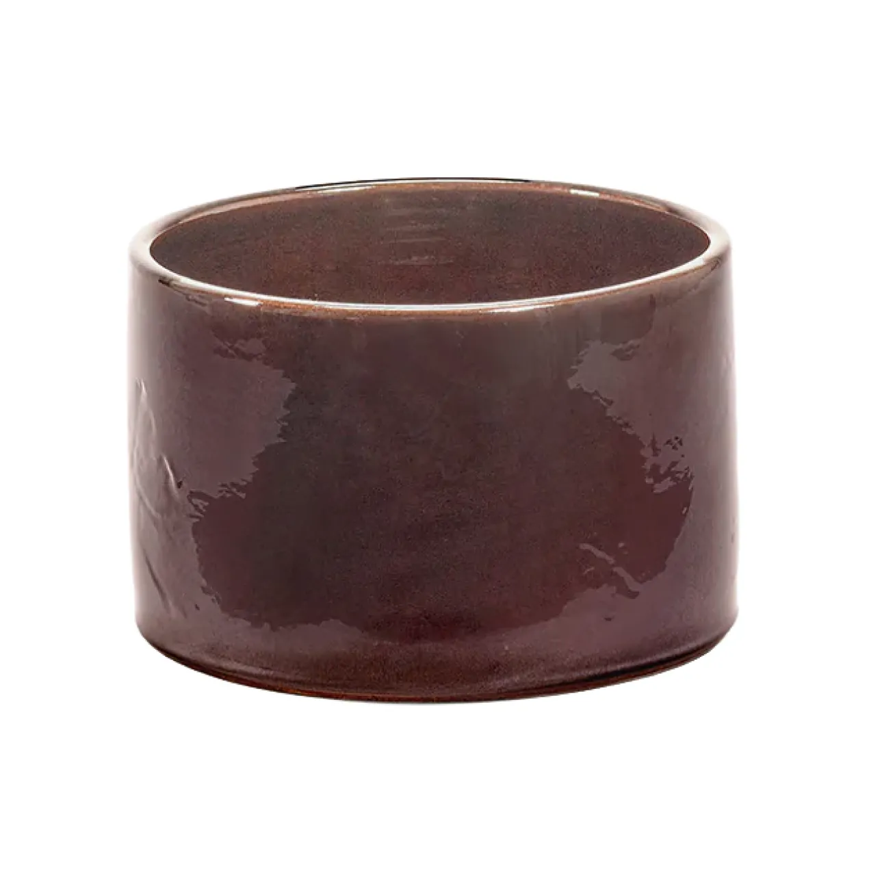 Bloempot Vaso 01 brown H15