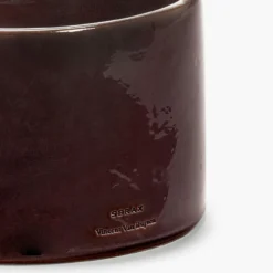Bloempot Vaso 01 brown H15
