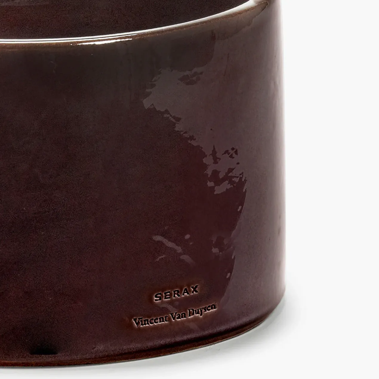 Bloempot Vaso 01 brown H15