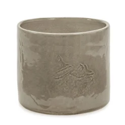 Bloempot Vaso 02 grey H19