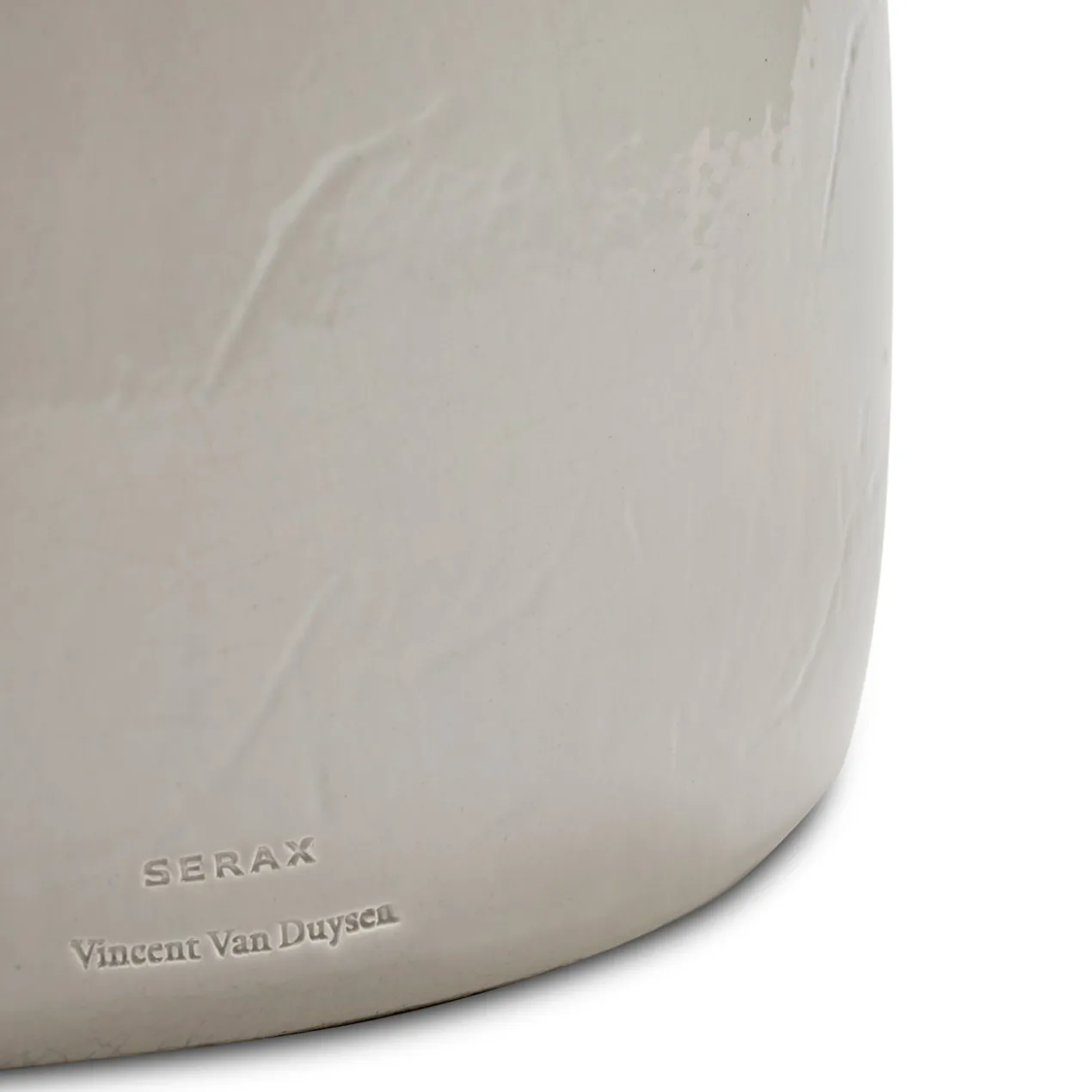 Bloempot Vaso 02 white H12