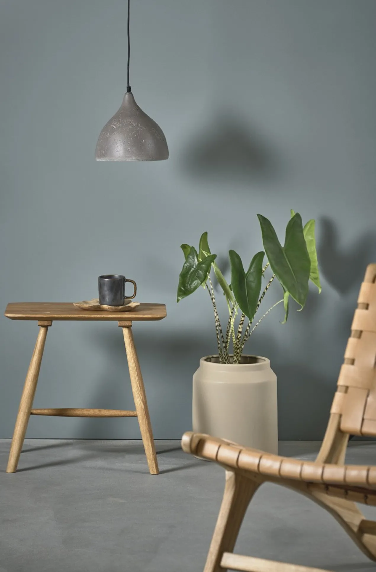 Bodo houten barkruk naturel - 64 cm