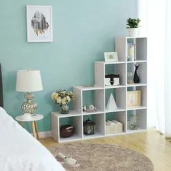 Boekenkast met 10 kubussen - Indusign Bruin