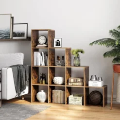 Boekenkast met 10 kubussen - Indusign Wit