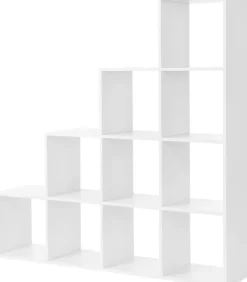 Boekenkast met 10 kubussen - Indusign Wit