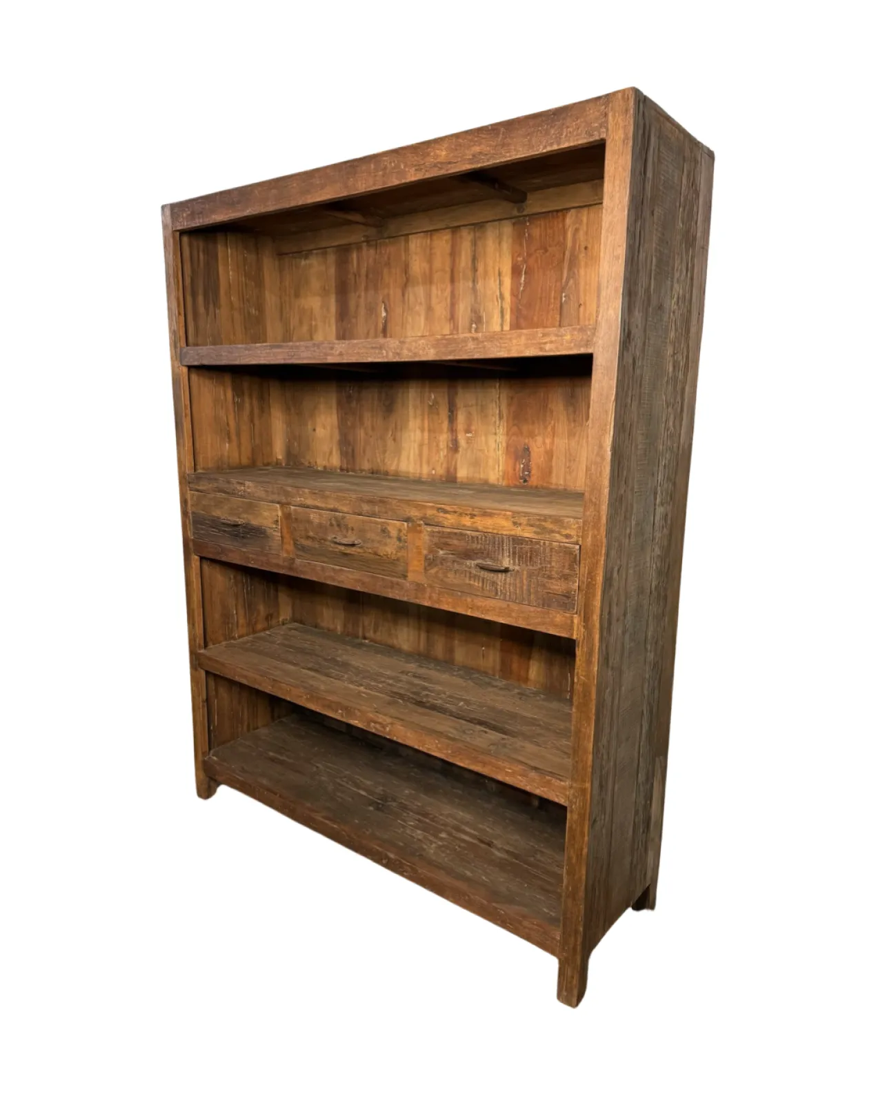 Boekenkast Parker 3 lades Boekenkast 3La Parker 193x150x45