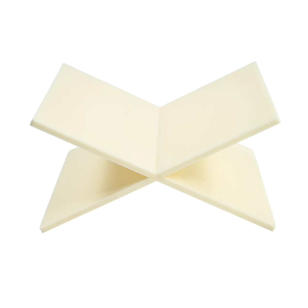 Boekenstandaard Bataiero acryl butter yellow