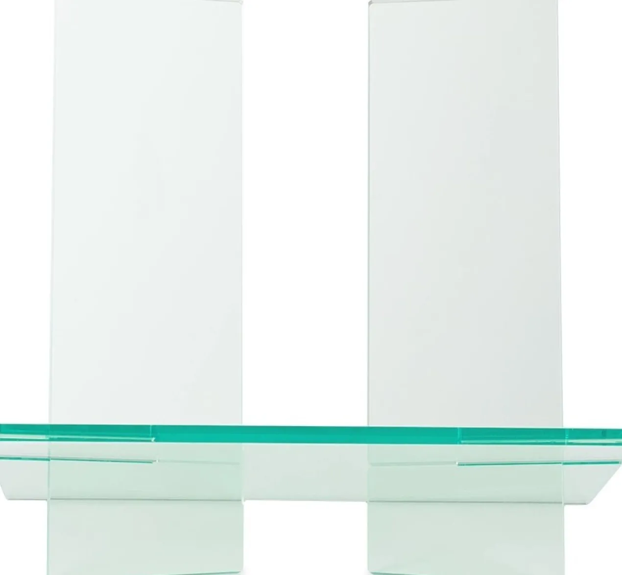 Boekenstandaard L Crystal Green