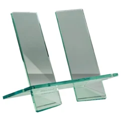 Boekenstandaard L Crystal Green