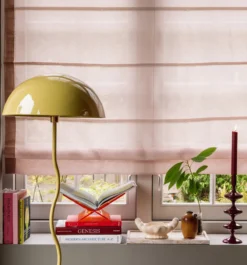 Boekenstandaard Perspex orange