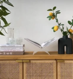 Boekenstandaard Perspex transparant
