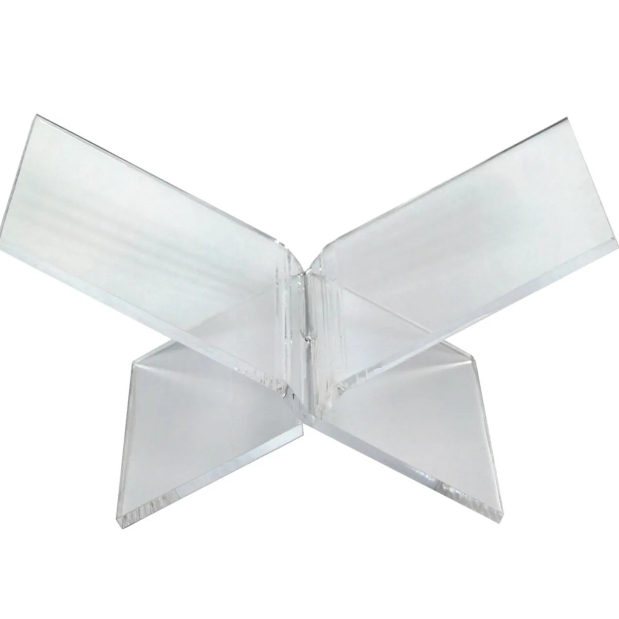Boekenstandaard Perspex transparant