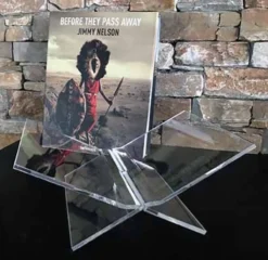Boekenstandaard Perspex transparant
