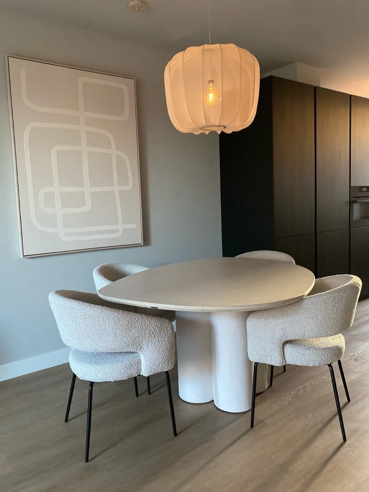 Bogard eettafel Limoen - fig 160 x 150 cm