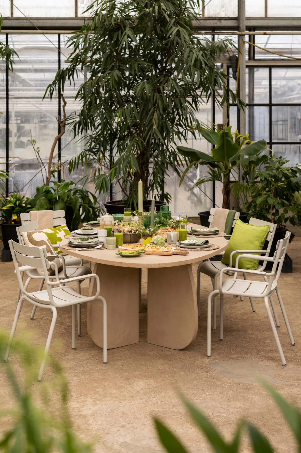 Bogard organische eettafel | Oat 280 cm