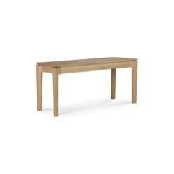 Bok bank - eiken - 126cm