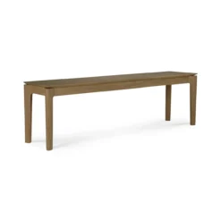 Bok bank - teak - 166cm - onbehandeld