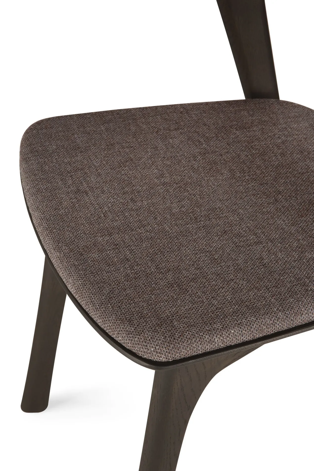 Bok stoel - bruin eiken - warm brown stof